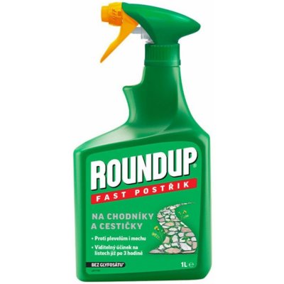 ROUNDUP Herbicid FAST postřik pro chodníky a cestičky 1 l – Zboží Dáma