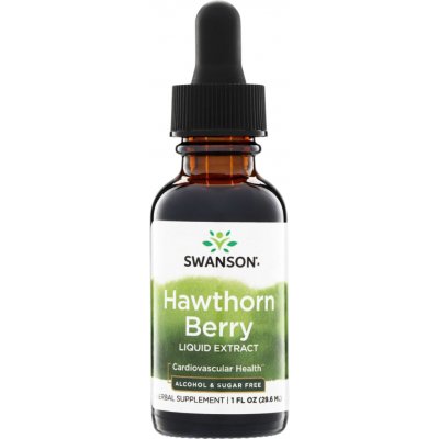 Swanson Hloh Hawthorn Extract 29,6 ml kapky – Hledejceny.cz