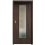 Sapeli Elegant Komfort M55 posuvné ořech 90 x 210 cm Satináto bílé – Hledejceny.cz