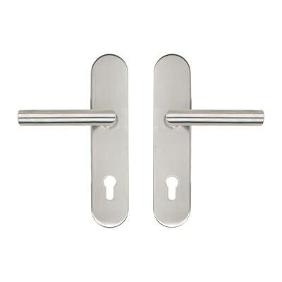 BZ sada kování GEHRUNG, klika-klika, PZ 88 mm, nerez, vnější štítek – Hledejceny.cz