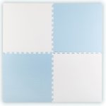 Ricokids veľká penová podložka na puzzle 60x60 cm 4 ks modrá a biela – Sleviste.cz