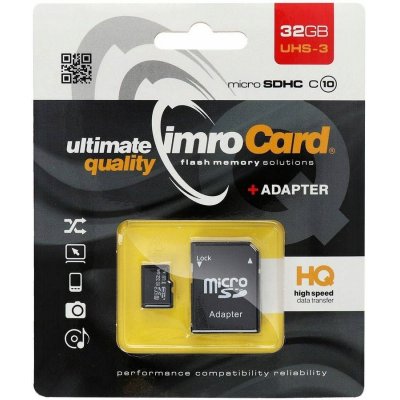 IMRO MicroSDHC UHS-II 32 GB MICROSD10/32G – Zbozi.Blesk.cz