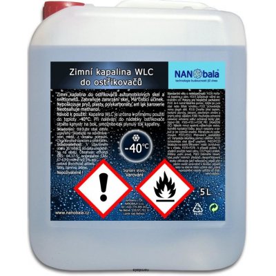 Nanobala Zimní kapalina do ostřikovačů WLC 5 l – Zboží Mobilmania
