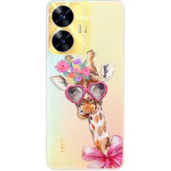 Pouzdro iSaprio - Lady Giraffe - Realme C55