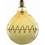 Segula 55086 LED soft Bridge Globe 125 Curved Plus zlatá E27 6,5 W (32 W) 350 Lm 1900 K – Zboží Mobilmania