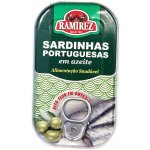 Portugalské sardinky v olivovém oleji Ramirez 0,125 kg – Zbozi.Blesk.cz