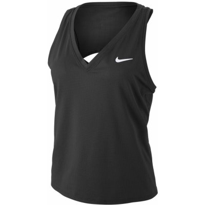 Nike Court Dri Fit Victory Tank black white – Zboží Mobilmania