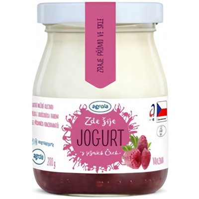 Agrola Jogurt malina 200 g – Zboží Mobilmania