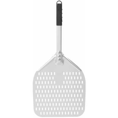 Lopatka na pizzu s perforací a krátkou rukojetí, čtvercová, 300x660mm | HENDI, 618073 – Zboží Dáma