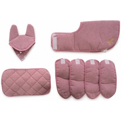Jezdecké doplňky pro mini koníka 30 cm By Astrup Corduroy Rose – Sleviste.cz