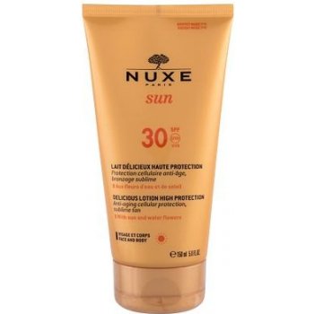 Nuxe Sun opalovací mléko na obličej a tělo SPF30 150 ml