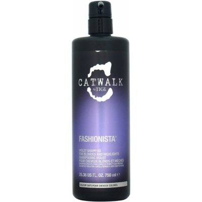 Tigi Catwalk Fashionista Violet Šampón pre blond a pruhované vlasy 750 ml – Zbozi.Blesk.cz