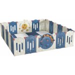 EMP Dětská ohrádka plastová 228 x 228 cm modrá – Sleviste.cz