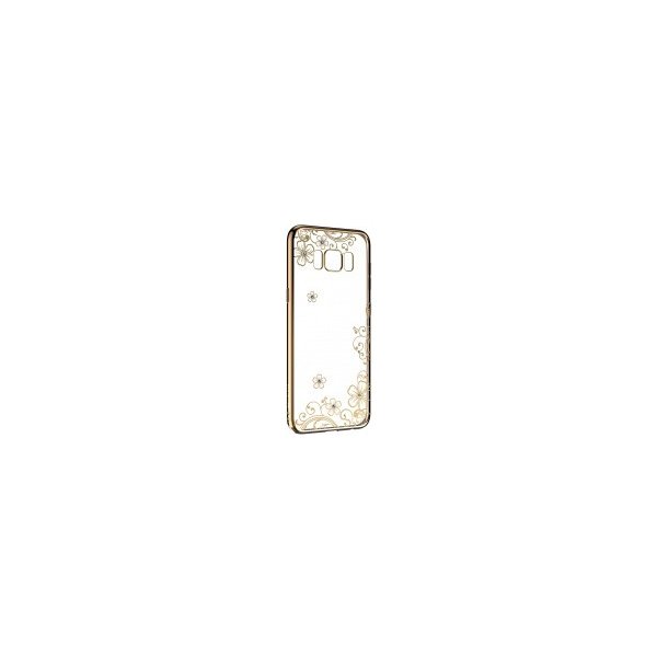 Pouzdro a kryt na mobilní telefon Pouzdro DEVIA Joyous Samsung S8 Galaxy G950 champagne zlaté