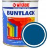 Barva ve spreji Wilckens Německá syntetická vrchní barva pololesk Buntlack Seidenglaenzend 750 ml RAL 5010 - enziánová modrá