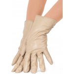 dámské kožené rukavice v béžové barvě – Hledejceny.cz