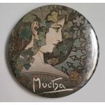 Kovový otvírák Alfons Mucha - Ivy, ø 5,8 cm – Hledejceny.cz