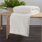 Takoy DESIGN 91 přehoz na křeslo deka SOFT s reliéfním vzorem a 3D efektem-HF-458749 | 70x160 – Sleviste.cz