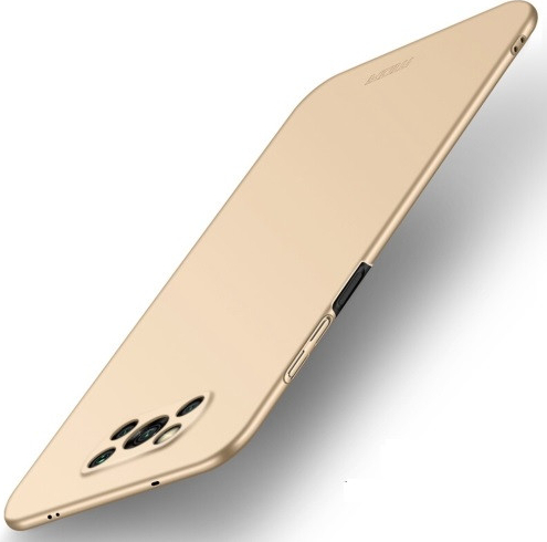 Pouzdro MOFI Ultra tenké Xiaomi Poco X3 NFC / X3 Pro zlaté