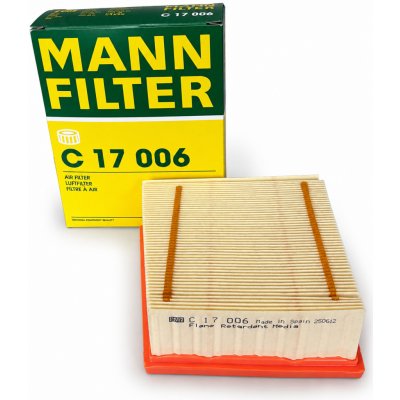 Filtr vzduchový MANN-FILTER C 17 006 – Hledejceny.cz