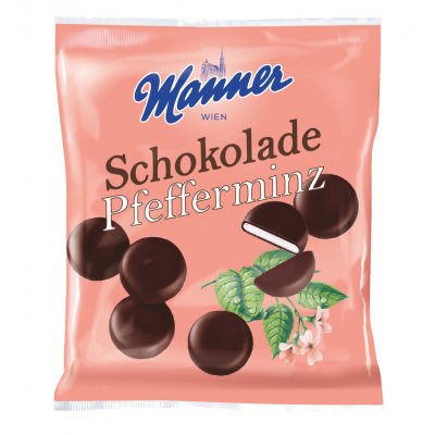 Manner Pfefferminz Schokolade 150 g – Sleviste.cz