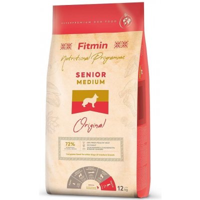 Fitmin dog Original medium senior 12 kg – Zbozi.Blesk.cz