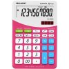 Kalkulátor, kalkulačka Sharp ELM 332 - růžová