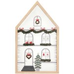 Sada na vyšívání dekorace vánoční dům 16x27cm – Zboží Dáma