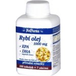 MedPharma Rybí olej 1000 mg + EPA + DHA 107 kapslí – Hledejceny.cz