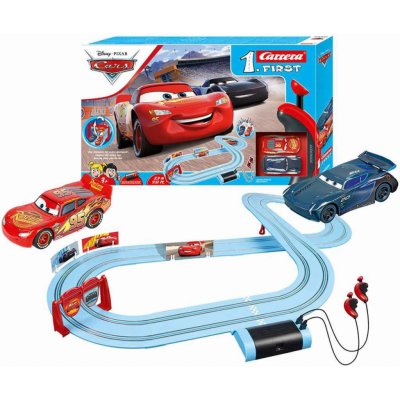 Carrera First Auta/Cars 2,9m plast +2 auta na bat. – Zboží Mobilmania