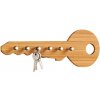 Regál a polička ZELLER Organizér na drobnosti, atraktivní tvar klíče, 6 háčků, 35x13x4 cm