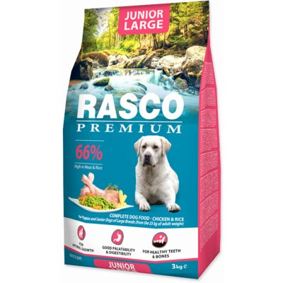 Rasco Premium Puppy & Junior Large 3 kg