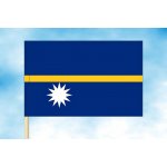 LIBEA, s.r.o. Vlajka Nauru Rozměr: 60×90 cm, Uchycení: Návlek na žerď – Hledejceny.cz