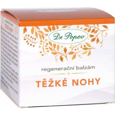 Dr. Popov Regenerační balzám TĚŽKÉ NOHY, 50 ml