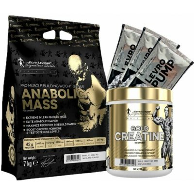 AKCE Kevin Levrone Levrone Mass 7000 g + Gold Creatine 300 g + ZDARMA 3x vzorek – Hledejceny.cz