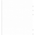 Filofax Papíry pro diáře, tečkované, A5, mix pastelových barev – Zboží Dáma