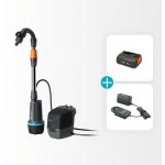 GARDENA Akumulátorové čerpadlo (sud) 2400 Comfort Auto - set 14605-20 – Sleviste.cz