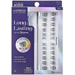 KISS Umělé řasy imPRESS (Press on LongLasting) 01 – Zboží Dáma