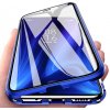Pouzdro a kryt na mobilní telefon Pouzdro Beweare Magnetické oboustranné s tvrzeným sklem na Samsung Galaxy A34 5G - modré