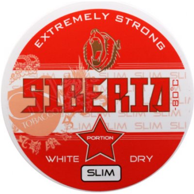 Siberia -80°C Degrees White Dry SLIM Chew Bags 13 g – Zboží Dáma