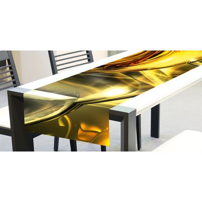 Dimex běhoun na stůl Golden TS-018 - 40 x 140 cm – Zboží Mobilmania