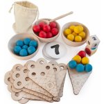 Montessori Ulanik dřevěná hračka “Sweet counting” – Hledejceny.cz