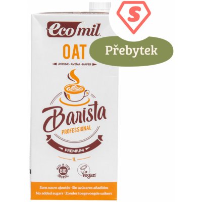 Ecomil Barista Bio Ovesný nápoj 1 l