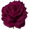 Květina Gasper Umělý květ Růže s klipem, purpurový