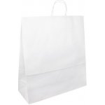 Toptwist Papírová taška bílá 40x16x45 kroucené ucho – Zboží Mobilmania