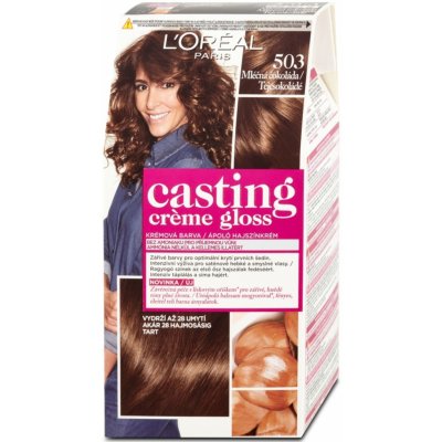 L'Oréal Casting Creme Gloss barva na vlasy 503 Golden Chocolates od 112 Kč  - Heureka.cz
