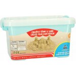 KIK Kinetický písek v krabici 2kg formičky modré – Sleviste.cz