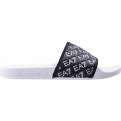 EA7 Emporio Armani WATER SPORTS ALL OVER SLIPPER U Pánské Pantofle XCP010XK340A120 Černá