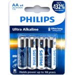 Philips Ultra Alkaline AA 4ks LR6E4B/10 – Zboží Mobilmania