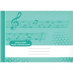 MFP paper Školní sešit BASE notový 7520405 – Zboží Dáma